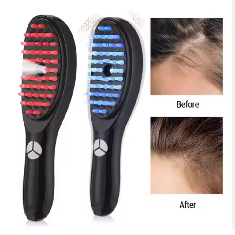 FollicLuxe™ - LED Hair Therapy Brush