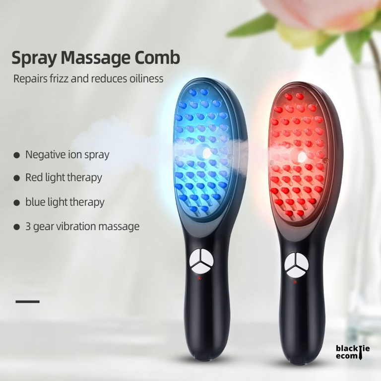 FollicLuxe™ - LED Hair Therapy Brush